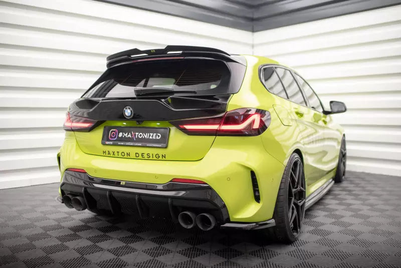 Maxton Design Heckspoiler für BMW 1er F40 M-Paket / M135i Hochglanz schwarz – Ansicht 3