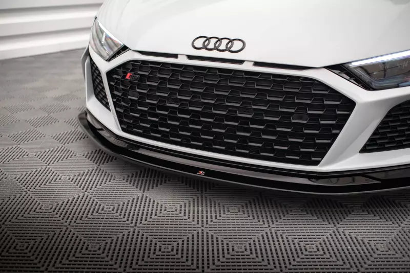 Maxton Design Frontlippe V.2 für Audi R8 Mk2 Facelift Hochglanz schwarz – Ansicht 3