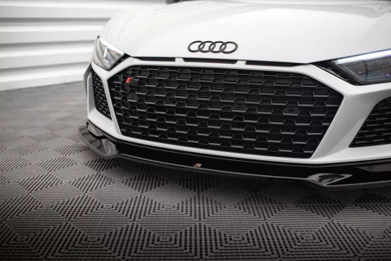 Maxton Design Frontlippe V.3 für Audi R8 Mk2 Facelift Hochglanz schwarz – Ansicht 3