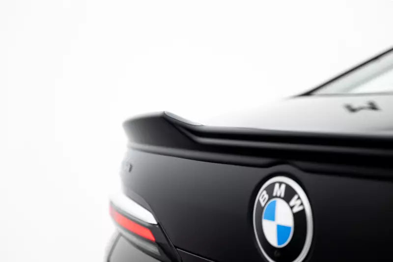 Maxton Design Heckspoiler 3D für BMW 7 M-Paket / M760e G70 Hochglanz schwarz – Ansicht 4