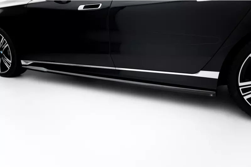 Maxton Design Seitenschweller (Paar) für BMW 7 M-Paket / M760e G70 Hochglanz schwarz – Ansicht 3