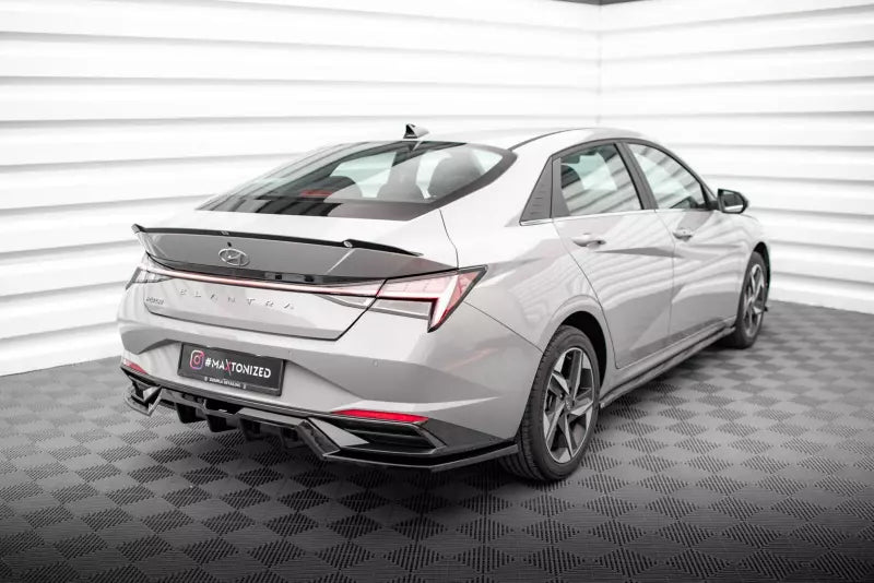 Maxton Design Heckdiffusor DTM Look für Hyundai Elantra Mk7 Hochglanz schwarz – Ansicht 3