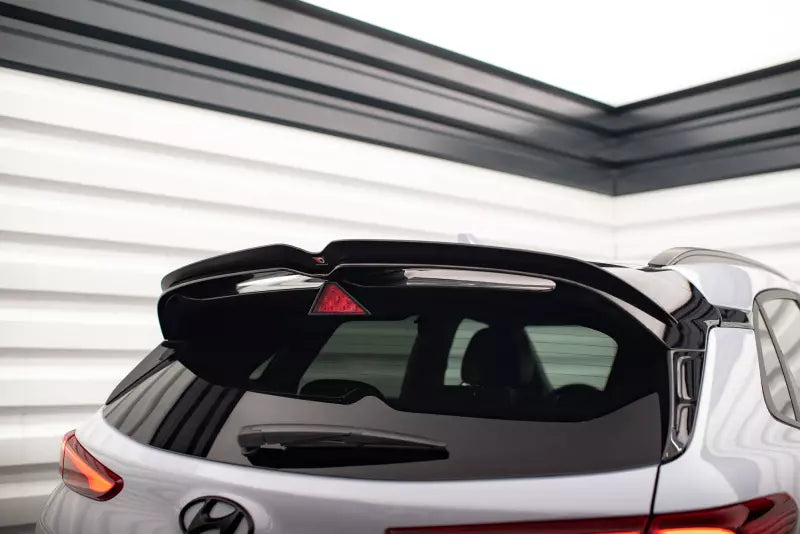 Maxton Design Heckspoiler Lippe für Hyundai Kona N Mk1 Hochglanz schwarz – Ansicht 1