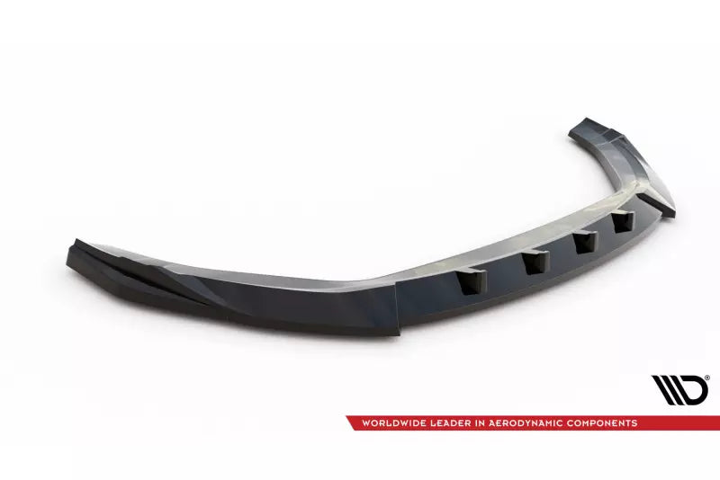 Maxton Design Frontlippe V.2 für Hyundai Kona N Mk1 Hochglanz schwarz – Ansicht 4