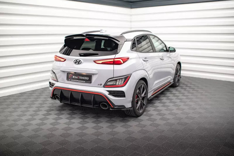 Maxton Design Diffusor Flaps für Hyundai Kona Mk1 Hochglanz schwarz – Ansicht 2