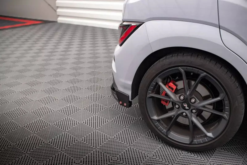 Maxton Design Diffusor Flaps V.1 mit Flaps für Hyundai Kona Mk1 Hochglanz schwarz – Ansicht 3