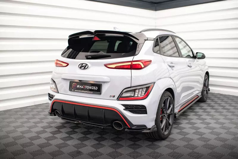 Maxton Design Diffusor Flaps V.2 für Hyundai Kona Mk1 Hochglanz schwarz – Ansicht 2