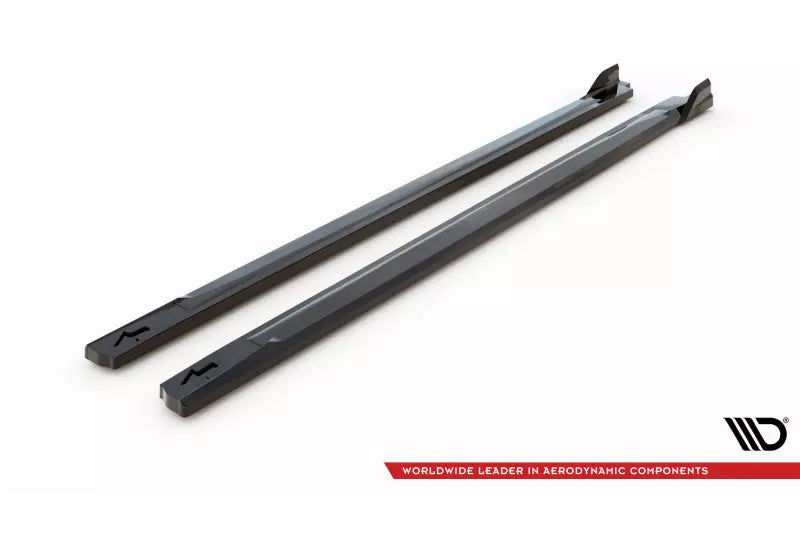 Maxton Design Seitenschweller (Paar) V.2 für Hyundai Kona N Mk1 Hochglanz schwarz – Ansicht 4
