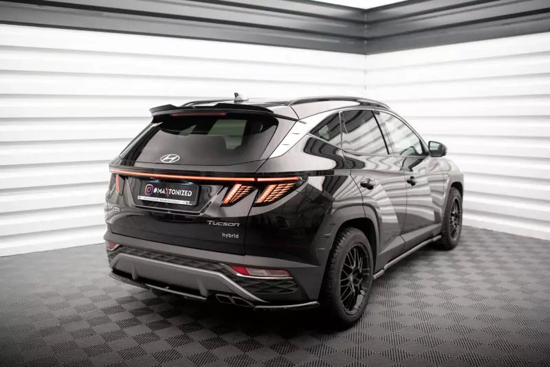 Maxton Design Heckspoiler Lippe für Hyundai Tucson Mk4 / Mk4 Facelift Hochglanz schwarz – Ansicht 2