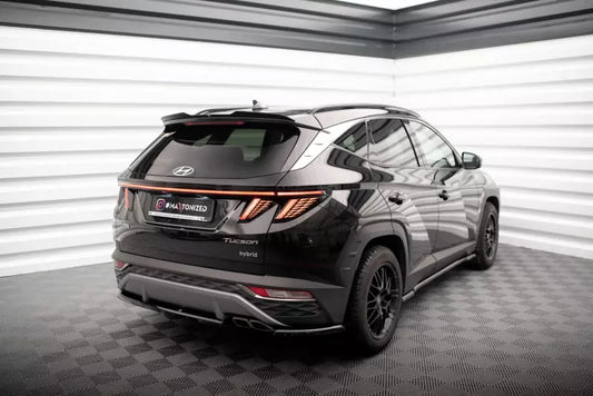 Maxton Design Heckdiffusor für Hyundai Tucson Mk4 Hochglanz schwarz – Ansicht 1