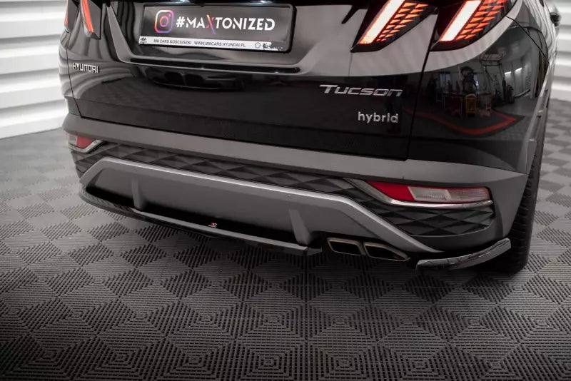 Maxton Design Heckdiffusor für Hyundai Tucson Mk4 Hochglanz schwarz – Ansicht 2