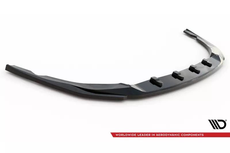 Maxton Design Frontlippe V.2 für Kia Optima Mk4 Facelift Hochglanz schwarz – Ansicht 4