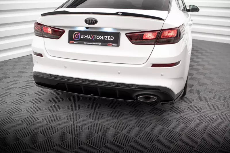 Maxton Design Heckdiffusor für Kia Optima Mk4 Facelift Hochglanz schwarz – Ansicht 2