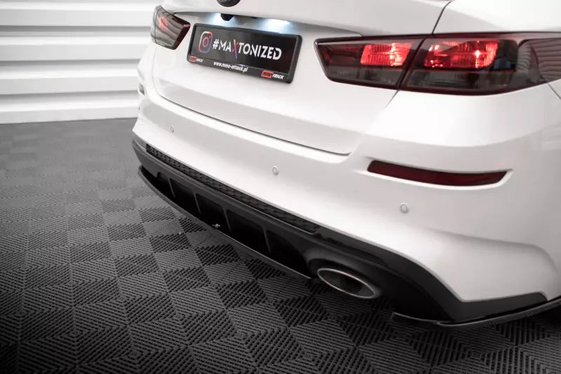 Maxton Design Heckdiffusor für Kia Optima Mk4 Facelift Hochglanz schwarz – Ansicht 3