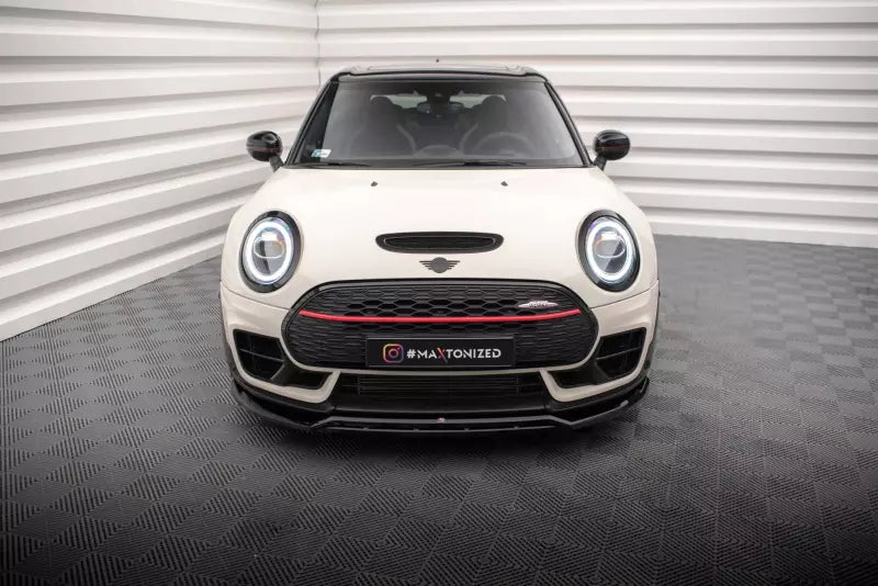 Maxton Design Frontlippe V.2 für Mini Cooper Clubman John Cooper Works F54 Facelift Hochglanz schwarz – Ansicht 2