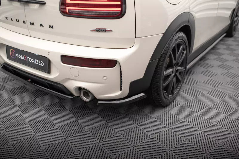 Maxton Design Diffusor Flaps für Mini Cooper Clubman (F54) JCW Facelift Hochglanz schwarz – Ansicht 1