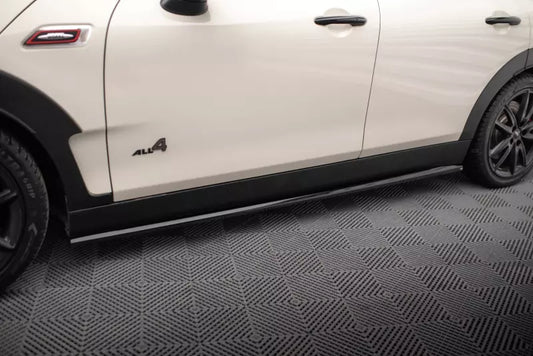 Maxton Design Seitenschweller (Paar) für Mini Cooper Clubman John Cooper Works F54 Facelift Hochglanz schwarz – Ansicht 1