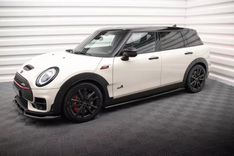 Maxton Design Seitenschweller (Paar) für Mini Cooper Clubman John Cooper Works F54 Facelift Hochglanz schwarz – Ansicht 2