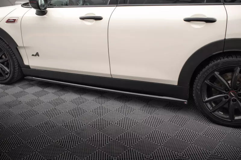 Maxton Design Seitenschweller (Paar) für Mini Cooper Clubman John Cooper Works F54 Facelift Hochglanz schwarz – Ansicht 3