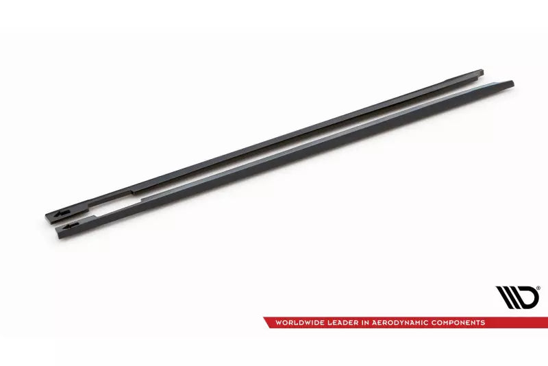 Maxton Design Seitenschweller (Paar) für Mini Cooper Clubman John Cooper Works F54 Facelift Hochglanz schwarz – Ansicht 4