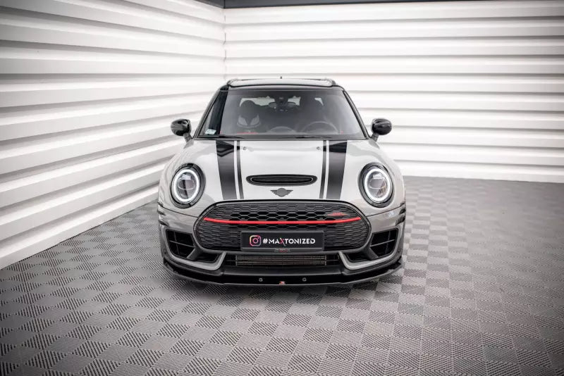 Maxton Design Frontlippe V.2 für Mini Cooper Clubman John Cooper Works F54 Hochglanz schwarz – Ansicht 2