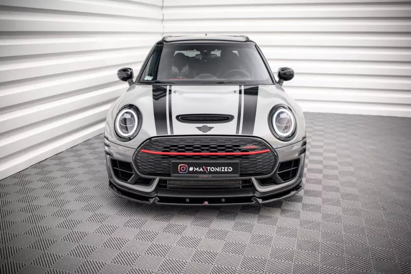 Maxton Design Frontlippe V.3 für Mini Cooper Clubman John Cooper Works F54 Hochglanz schwarz – Ansicht 2