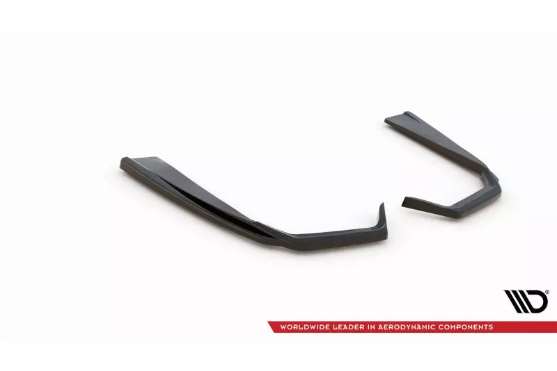 Maxton Design Diffusor Flaps V.2 für Mercedes AMG C 43 Limousine W205 Facelift Hochglanz schwarz – Ansicht 3