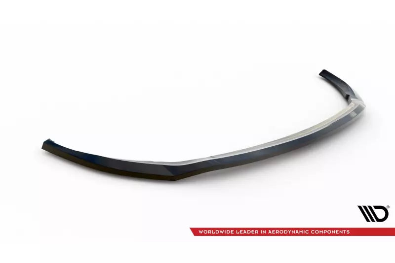 Maxton Design Frontlippe V.1 für Mercedes-Benz C AMG Line Limousine / Coupe / Kombi W205 / C205 / S205 Facelift Hochglanz schwarz – Ansicht 4