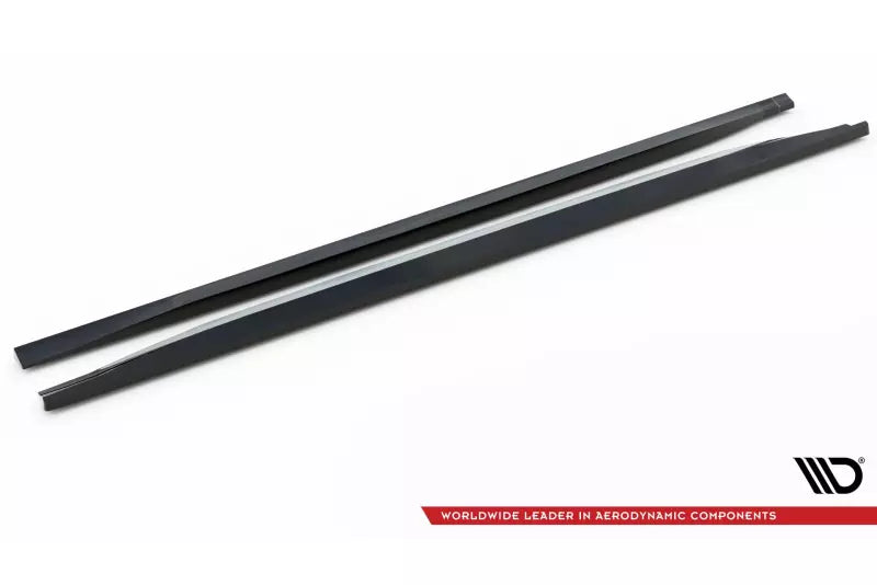 Maxton Design Seitenschweller (Paar) für Maserati Levante GTS Mk1 Hochglanz schwarz – Ansicht 4