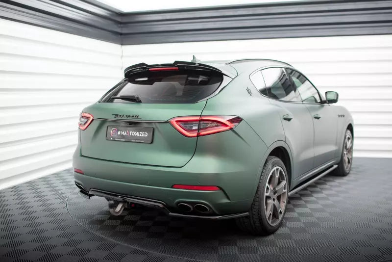 Maxton Design Heckdiffusor DTM Look für Maserati Levante Mk1 Hochglanz schwarz – Ansicht 1