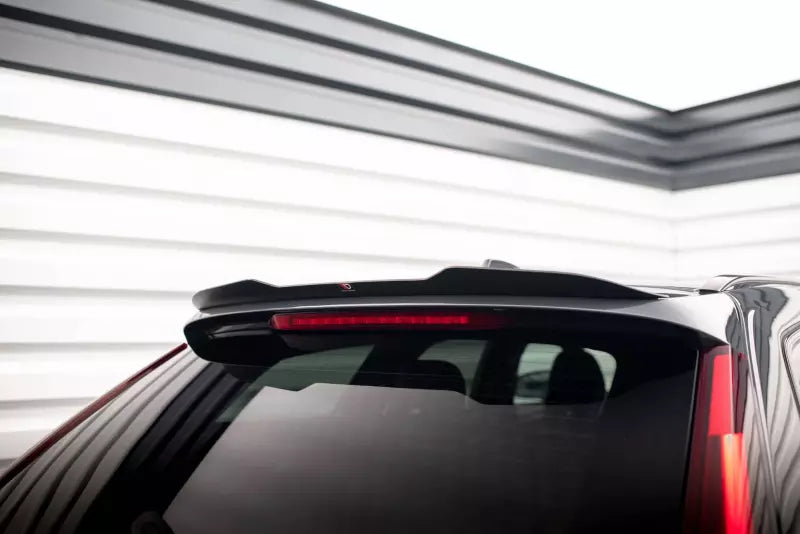 Maxton Design Heckspoiler Lippe für Volvo V90 R-Design Mk2 Hochglanz schwarz – Ansicht 1