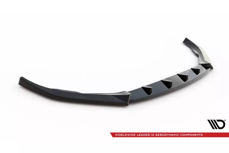 Maxton Design Frontlippe für Volvo V90 R-Design Mk2 Hochglanz schwarz – Ansicht 4