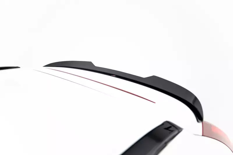 Maxton Design Heckspoiler Lippe für Volvo XC60 R-Design Mk1 Facelift 2013-2017 Hochglanz schwarz – Ansicht 1