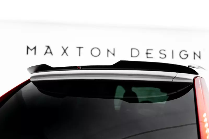 Maxton Design Heckspoiler Lippe für Volvo XC60 R-Design Mk1 Facelift 2013-2017 Hochglanz schwarz – Ansicht 3