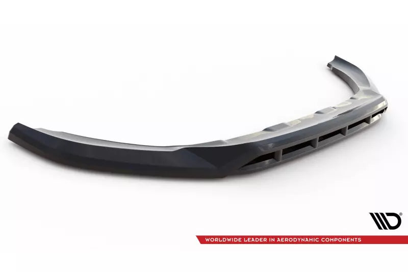 Maxton Design Frontlippe für Volvo XC60 R-Design Mk1 Facelift 2013-2017Hochglanz schwarz – Ansicht 4