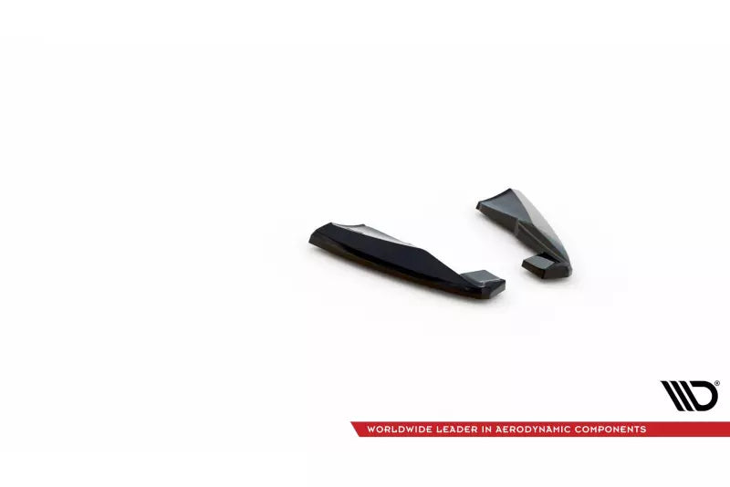 Maxton Design Diffusor Flaps für Volvo XC60 R-Design Mk1 Facelift 2013-2017 Hochglanz schwarz – Ansicht 4