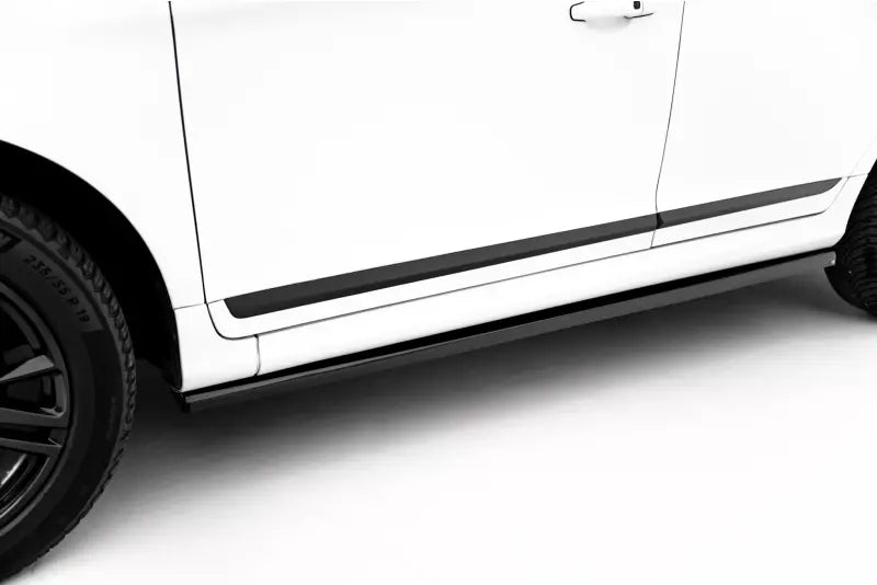 Maxton Design Seitenschweller (Paar) für Volvo XC60 R-Design Mk1 Facelift 2013-2017 Hochglanz schwarz – Ansicht 3