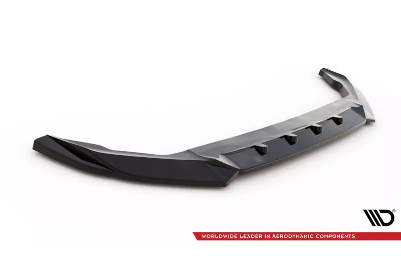 Maxton Design Frontlippe für Volvo XC90 R-Design Mk2 Facelift Hochglanz schwarz – Ansicht 4