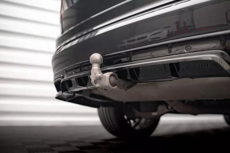Maxton Design Heckdiffusor DTM Look für Volvo XC90 R-Design Mk2 Facelift Hochglanz schwarz – Ansicht 2