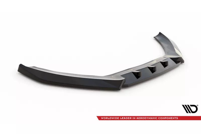 Maxton Design Frontlippe für Audi A5 Coupe B8 8T Facelift Hochglanz schwarz – Ansicht 4