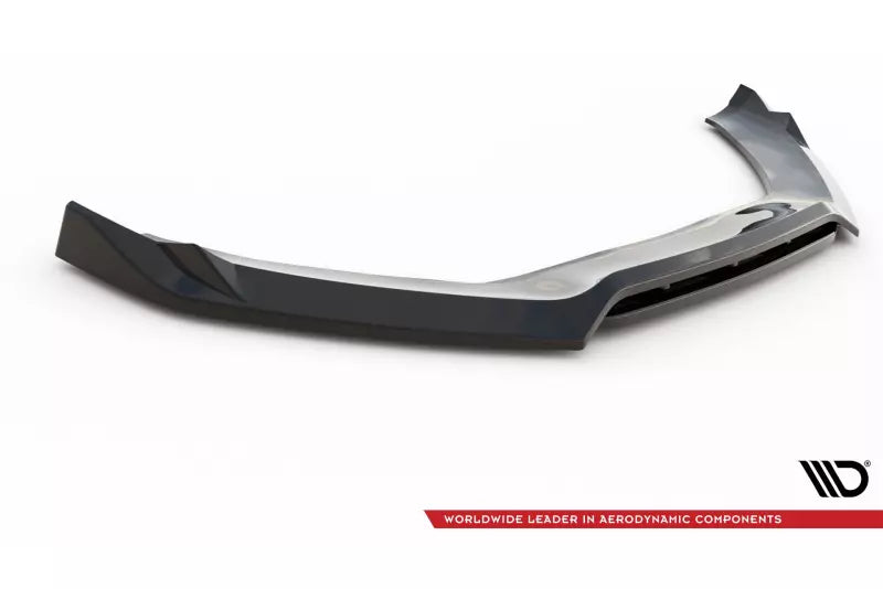 Maxton Design Frontlippe V.2 für Audi A5 Coupe B8 8T Facelift Hochglanz schwarz – Ansicht 4