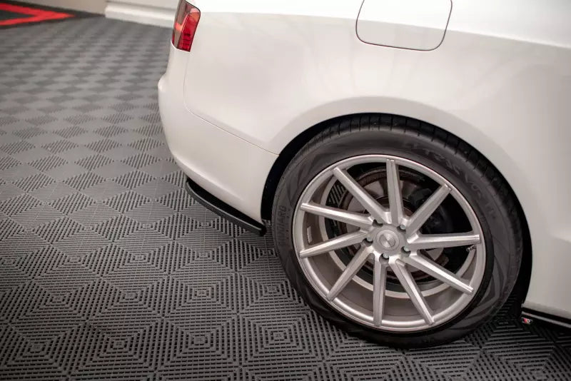 Maxton Design Heckdiffusor DTM Look für Audi A5 Coupe B8 8T Facelift Hochglanz schwarz – Ansicht 2