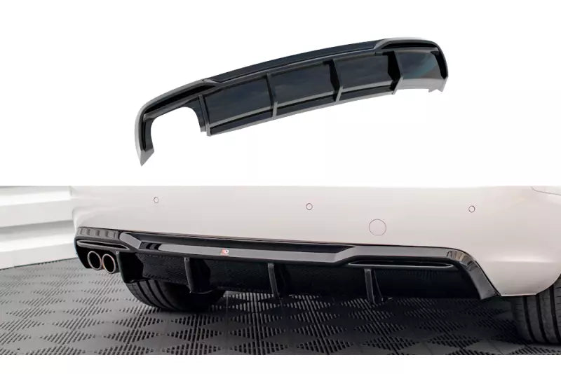 Maxton Design Heckdiffusor V.1 für Audi A5 Coupe B8 8T Standard Facelift Hochglanz schwarz – Ansicht 2