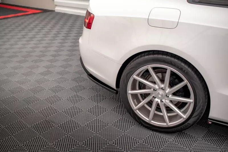 Maxton Design Diffusor Flaps für Audi A5 Coupe B8 8T Facelift Hochglanz schwarz – Ansicht 3