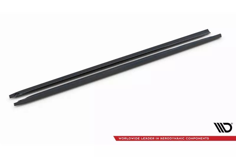 Maxton Design Seitenschweller (Paar) für Audi A5 / A5 S-Line / S5 Coupe B8 8T Hochglanz schwarz – Ansicht 4