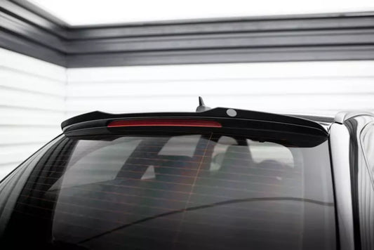 Maxton Design Heckspoiler Lippe für Audi RS6 Avant C6 Hochglanz schwarz – Ansicht 1