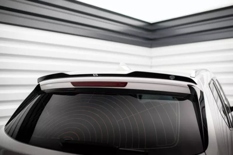 Maxton Design Heckspoiler Lippe für BMW X3 M-Paket F25 Hochglanz schwarz – Ansicht 1