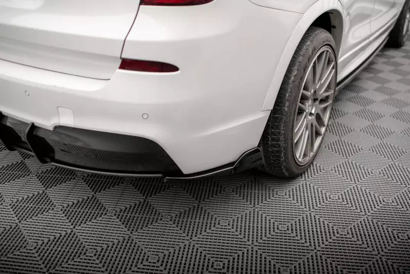 Maxton Design Diffusor Flaps für BMW X3 M-Paket F25 Hochglanz schwarz – Ansicht 1