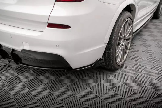 Maxton Design Diffusor Flaps für BMW X3 M-Paket F25 Hochglanz schwarz – Ansicht 1