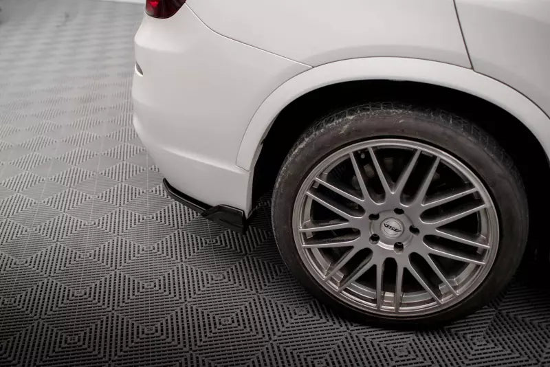 Maxton Design Diffusor Flaps für BMW X3 M-Paket F25 Hochglanz schwarz – Ansicht 3